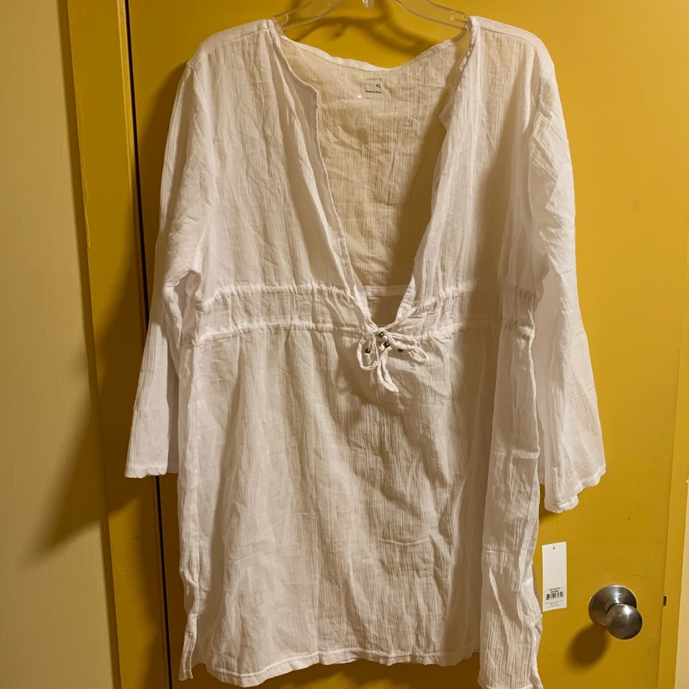 Swimsuit Coverup plus size.